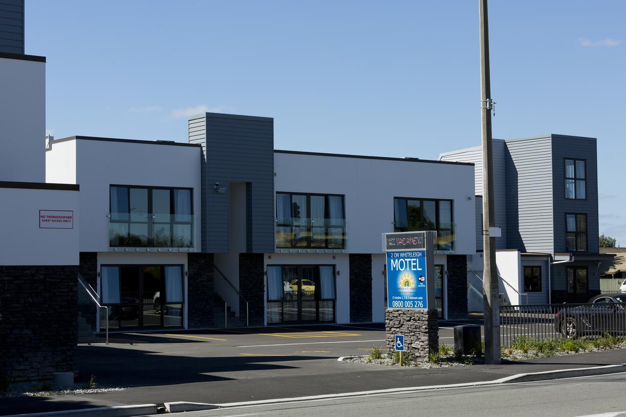 2 On Whiteleigh And 239 On Lincoln Motel Christchurch Buitenkant foto The hotel in 2019